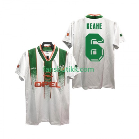 Fotballdrakt Irland KEAHE 6 Retro Bortetrøye 1994 Kortermet